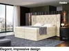 MEBLINI King Boxspringbett mit Bettkasten - Gepolstert Produktbild-Vorschau 3