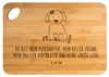 Mr. & Mrs. Panda Hackbrett Hund Dame - Transparent - Produktbild-Vorschau 1
