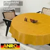 Tischdecke Klassisch-elegant Marmor Orange Rund 120cm Produktbild-Vorschau 8