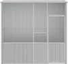 vidaXL Woliera szara 215x78x200 cm Stal ocynkowana Podgląd zdjęcia produktu 10