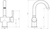 Miscelatore per lavabo SCHÜTTE CORNWALL, miscelatore per Anteprima dell’immagine prodotto 20