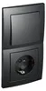 Set interrupteurs et prises McPower Flair porte double noir Voir les images du produit 2