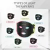 7 Farben Photon Silikon-Gesichts-LED-Maske Produktbild-Vorschau 5