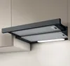 Elica Elite 14 LUX 50 BL Polozabudovaný (výsuvný) černý 304 Náhled obrázku produktu 3