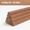 10er-Set Holzleisten - Mahagoni gehobelt - 40 x 40 x 500 mm Produktbild-Vorschau 4