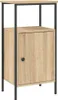 vidaXL Noční stolky 2 ks dub Sonoma 41x31x80 cm výrobek z Náhled obrázku produktu 3