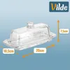 Vilde | Beurrier - En verre - Transparent - Beurrier - Voir les images du produit 4