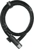 ABUS 860, Kabelový zámek, Černá, Ocel, Klíč, CE, 2 cm Náhled obrázku produktu 8