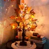 Ahornblatt Baum Lichter mit 24 LEDs, Lichterbaum Fš¹r Innen Produktbild-Vorschau 2