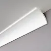 Decosa Zierprofil B10, weiß, 72 x 72 mm, Länge: 2 m - 01 Produktbild-Vorschau 2