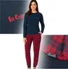 Lee Cooper dámske bavlnené pyžamo – dlhý zimný spací odev, Náhľad obrázku produktu 15
