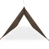 vidaXL Tarp brun 506x306 cm imperméable Voir les images du produit 4