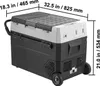 SucceBuy Přenosná autochladnička od, 60 l / 63,4 QT, Náhled obrázku produktu 8