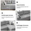 GLP Modulares Ecksofa 256 cm aus Cord, 4-Sitzer mit Produktbild-Vorschau 6