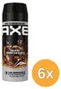 6 aerosoles de antitranspirante Axe Dark Temptation, 150 ml Vista previa de la imagen del producto 2
