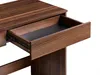BELIANI Schreibtisch Dunkelbraun Faserplatte 110 x 50 cm Produktbild-Vorschau 8