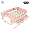 A diagram of a pink bed with dimensions and labels. Anteprima dell’immagine prodotto