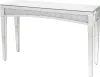 WISFOR Table console miroir, Table console argent verre Voir les images du produit 1