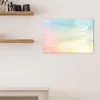 DEQORI Magnettafel Glas 60x40 cm 'Pastelliger Himmel' Produktbild-Vorschau 3
