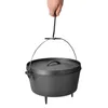TAINO Dutch Oven 8L Gusseisen Ø 30cm Feuertopf Deckelheber Produktbild-Vorschau 7