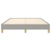 vidaXL Struttura letto senza materasso grigio chiaro Anteprima dell’immagine prodotto 4