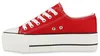 VAN HILL Damen Plateau Sneaker - Low-Top Freizeitschuh aus Produktbild-Vorschau 3