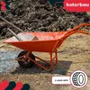 KOTARBAU® Ruota per Carrello Gomma 3.50-4 4PR Nero Ruote Anteprima dell’immagine prodotto 4