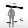 ESMART Economy EXM Motor-Leinwand 160 x 120 cm (79") | Produktbild-Vorschau 2