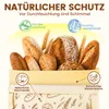 Brotbeutel Bienenwachs 2 Stück, Standboden, Produktbild-Vorschau 5