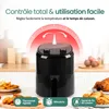 Friteuse à air chaud Emerio – 1000 W – 2,2 litres – Voir les images du produit 2