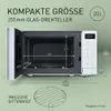Panasonic NN-GM21QWEPG, Na pracovnú dosku, Sólo mikrovlnná Náhľad obrázku produktu 11