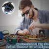 Lupe mit Licht, Lupenbrille, Kopfband-Leselupe 2.0X 6.0X Produktbild-Vorschau 7