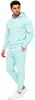 Herren Jogginganzug einfarbig 100% BW 586 Mint Grün L Produktbild-Vorschau 1