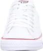 A front view of a white Converse All Star Oxford shoe. Voir les images du produit