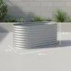 Hochbeet Rimini L 160 x 80 x 80 cm Produktbild-Vorschau 3
