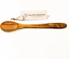 Löffel aus Olivenholz mit Schlitz, runder Kopf 30 cm Produktbild-Vorschau 1