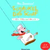 A cartoon sheep on a swing with text and age range information. Voir les images du produit