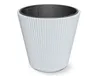 Prosperplast s.r.o. Pot de fleurs avec insert MILLY blanc Voir les images du produit 2