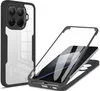 A clear product shot of a phone case, with a second phone and case shown disassembled. Produktbild-Vorschau