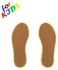CINNEA Kinder Zimt-Einlegesohlen, 10 Paar Vorteilspack, Produktbild-Vorschau 3