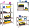Regał metalowy magazynowy 150 x 75 x 30 cm Humberg 4840 Náhľad obrázku produktu 9