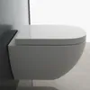 Alpenberger Hänge WC Spülrandlos Toilette | Keramik Wand WC Produktbild-Vorschau 3