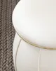 Qiyano Pouf Sitzhocker in Kegelform Pilz aus groben Produktbild-Vorschau 6