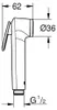 GROHE Tempesta-F Trigger Spray 30, Chrom, 1 Stück(e) Produktbild-Vorschau 4