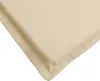 vidaXL Coussin pour chaise longue Beige 186x58x4 cm Tissu Voir les images du produit 12