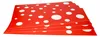 4x Tischset rot mit weißen Punkten Platzset Platzdeckchen Produktbild-Vorschau 2