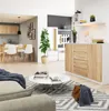 Kommode AKORD K160 Weiß 160 cm 2 Türen 4 Schubladen 4 Produktbild-Vorschau 10