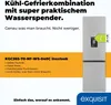 Exquisit Kühl-Gefrierkombination KGC265-70-NF-WS-040C Produktbild-Vorschau 2