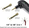 LEKATO 2,4 GHz Wireless Audio Dual Track Gitarre Sender Produktbild-Vorschau 8