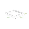 Spectrum Einbaurahmen für LED-Panel Algine 620x620mm weiß Produktbild-Vorschau 6